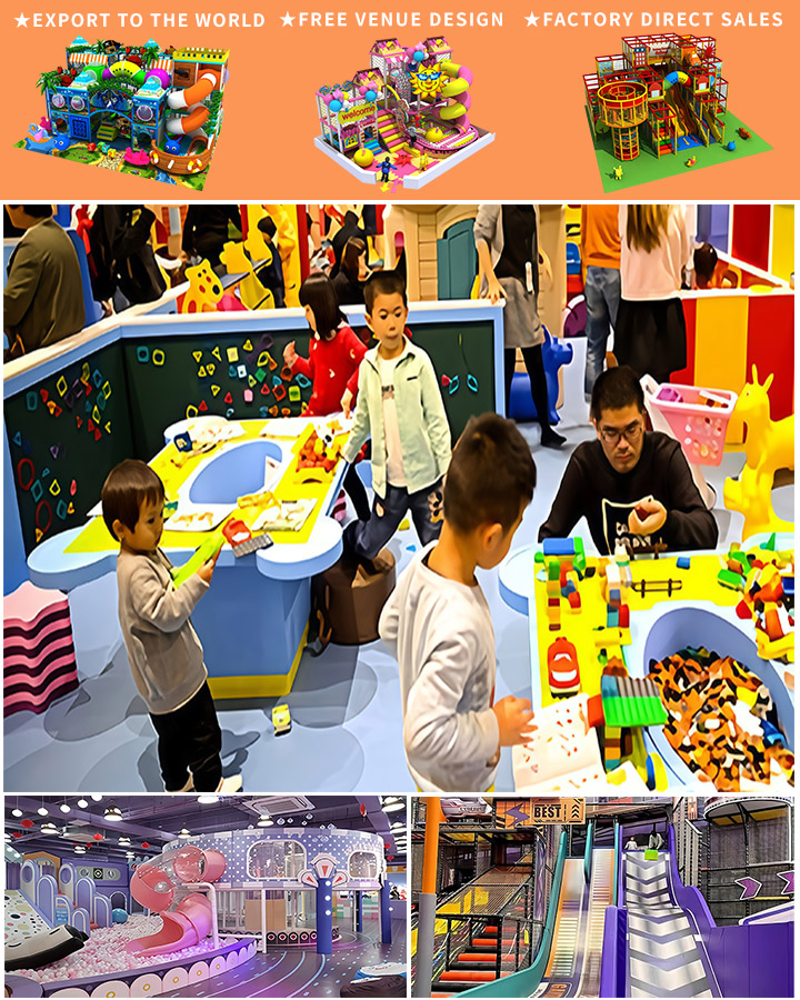 Pastel Blue Children’s Playground: Indoor Soft Toy Cars and Stuffed Plush Toys