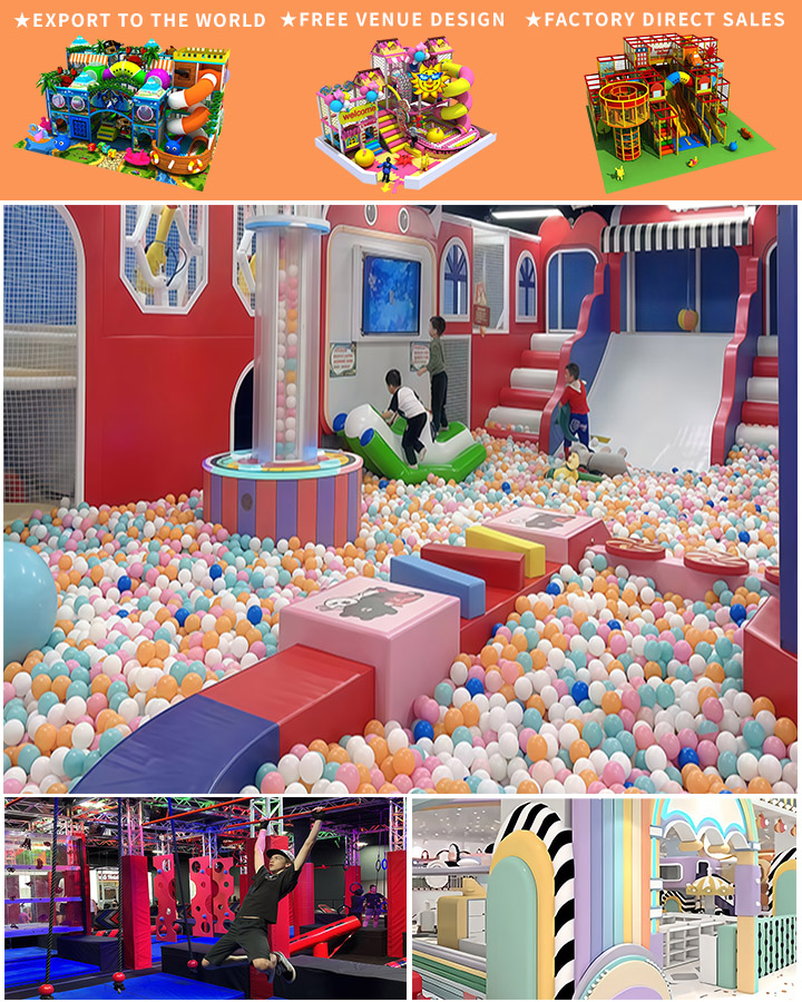 Commercial Soft Playground Equipment for City Park Indoor Play