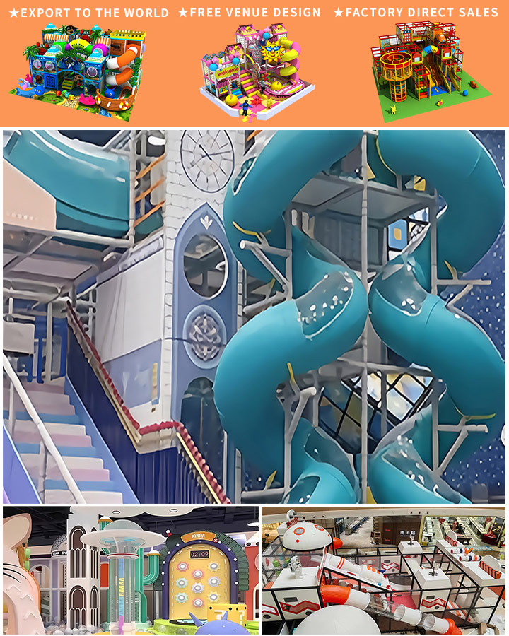 High-Quality Space Theme Kids Play Area Indoor Playground Equipment for Sale