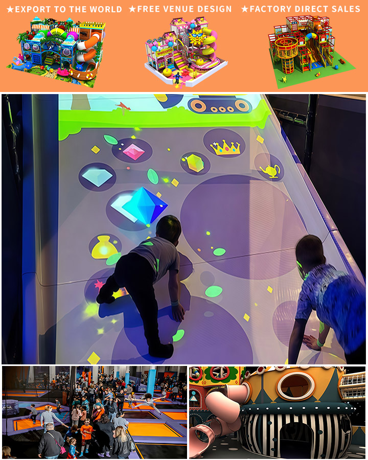 Customizable Ocean Adventure Indoor Playground Equipment with Interactive Games for Children