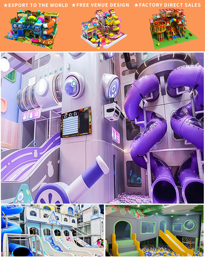 Transform Your Space with Good Quality Cheap 100-Square Meter Candy Place Caste Indoor Playground