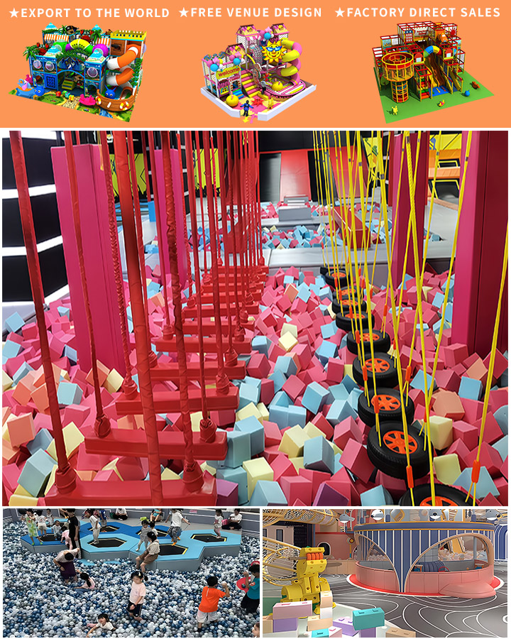 Innovative Indoor Playground Equipment for Children’s Enhanced Interaction and Fun