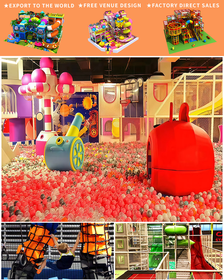 Exciting New Kids Indoor Commercial Athletic Playground