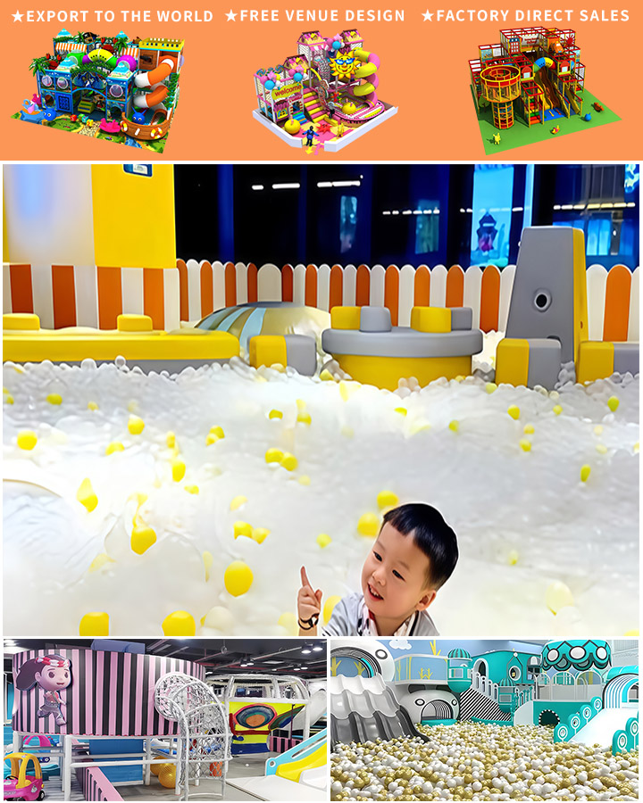 New Design High-Quality Kids Indoor Play Set: The Ideal Indoor Playground for Children