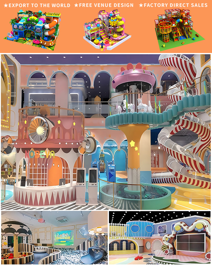 Indoor Commercial Playgrounds: Enhancing Fun and Imagination with Customized Slide, Ball Pool, and Mazes