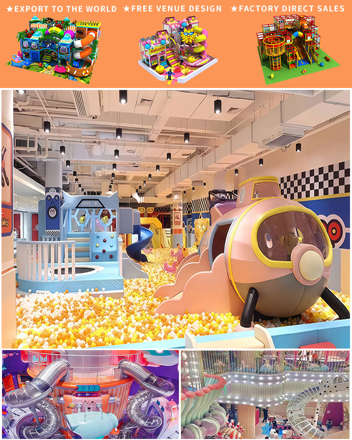 Toddler Daycare Playland: Naughty Castles and Soft Play Theme Park Equipment