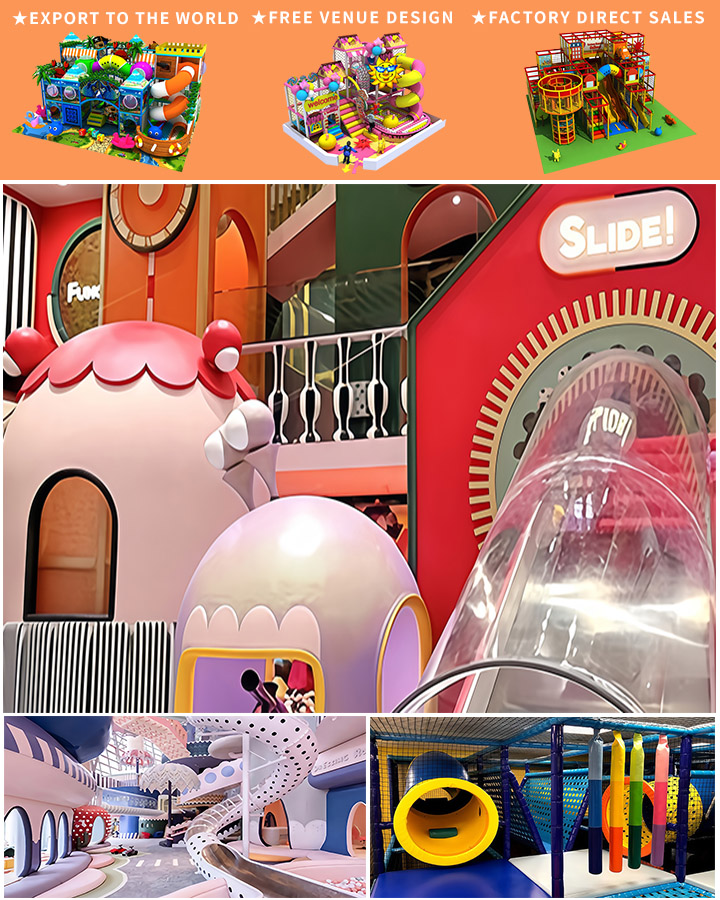 Single Slide Combination - Easy to Install Simple Indoor Playground Equipment