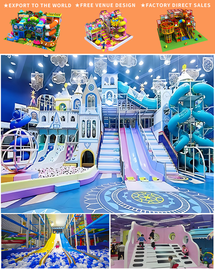 Supply Cheap and High Quality Children’s Center Indoor Playground Equipment and Soft Play for Kids