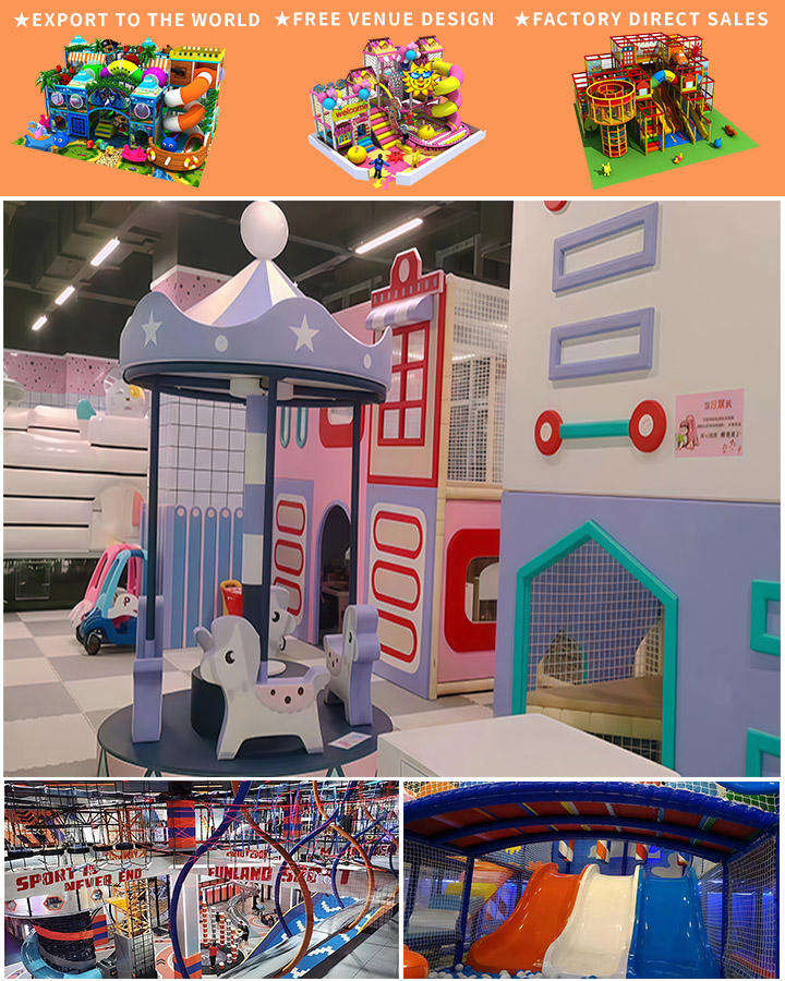 The Log Cabin Theme Kids Indoor Playground Equipment: A Blend of Clear Patterns and Vivid Colors