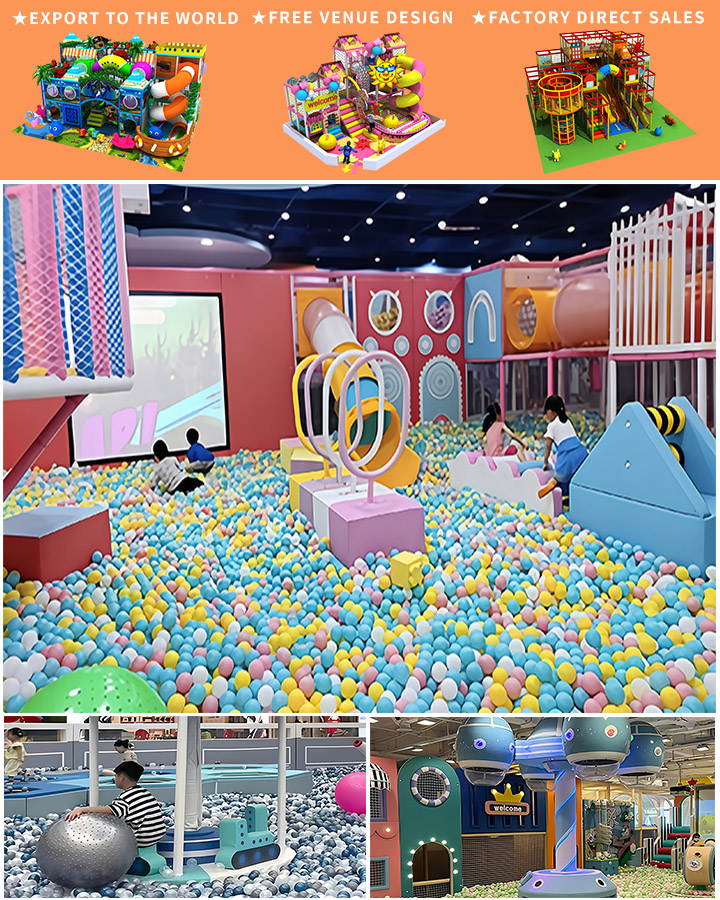 Domerry Amusement Equipment: 295 m² Soft Play Equipment for Kids’ Indoor Playground