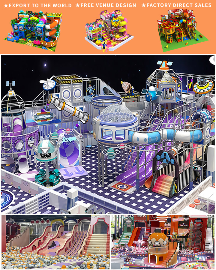 Large Indoor Playground with Maze Game: Soft Indoor Play Equipment for Kids’ Fun Space