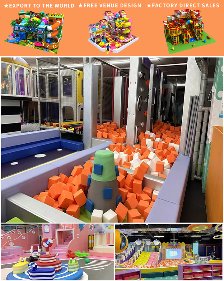 Professional Amusement Park Equipment Wholesaler Soft Play Children Indoor Plastic Playground for Kids