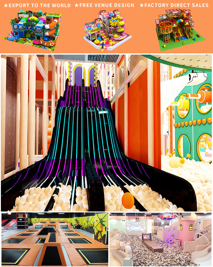 Customized Design Commercial Prices: A Colorful Indoor Playground for Kids