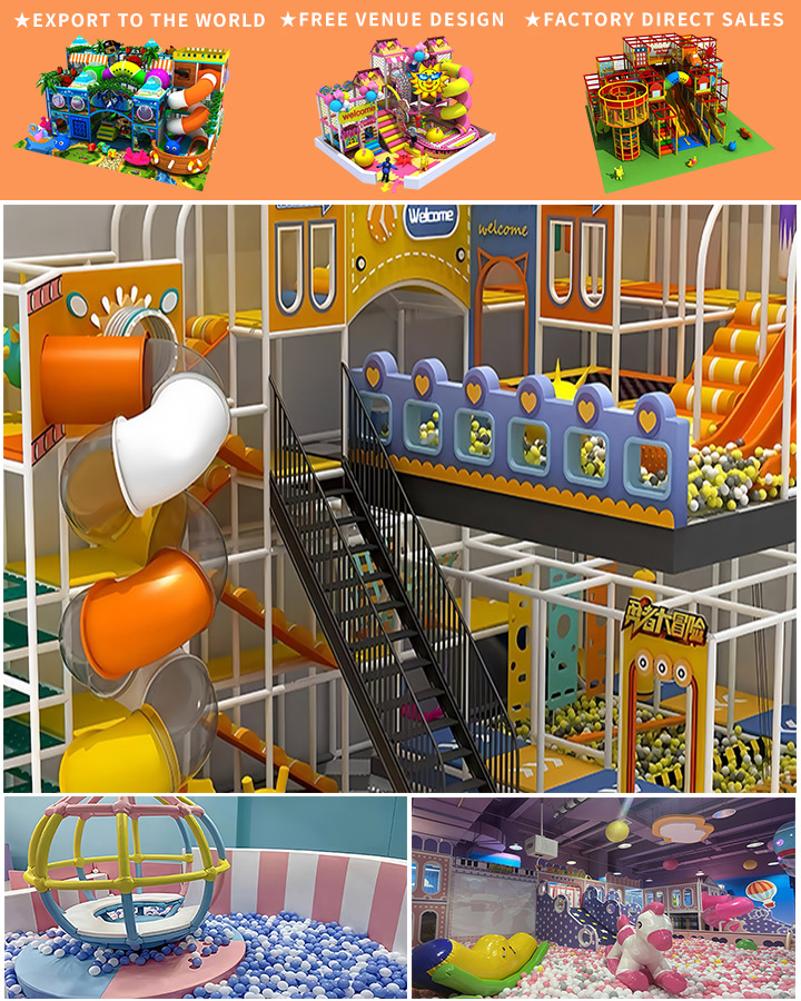 Exploring the Wonders of Indoor Playgrounds: A Guide to Kids’ Amusement Park Equipment and Large Slide Deals
