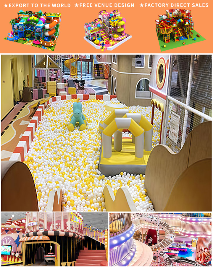 TUV Certified Family Play Center: Customized Indoor Playground Equipment for Kids 3-15