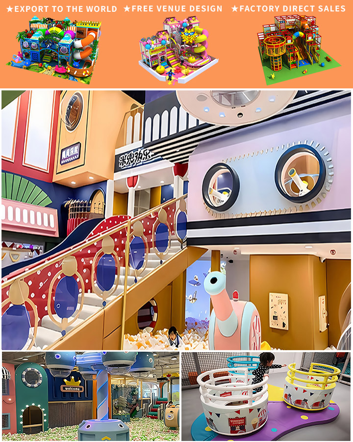 Transforming Recreation with Commercial Indoor Playground Sets and Tram Amusement Park Naughty Forts