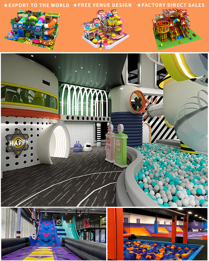 The Ultimate One-Stop Design for Indoor Commercial Playgrounds and Amusement Parks