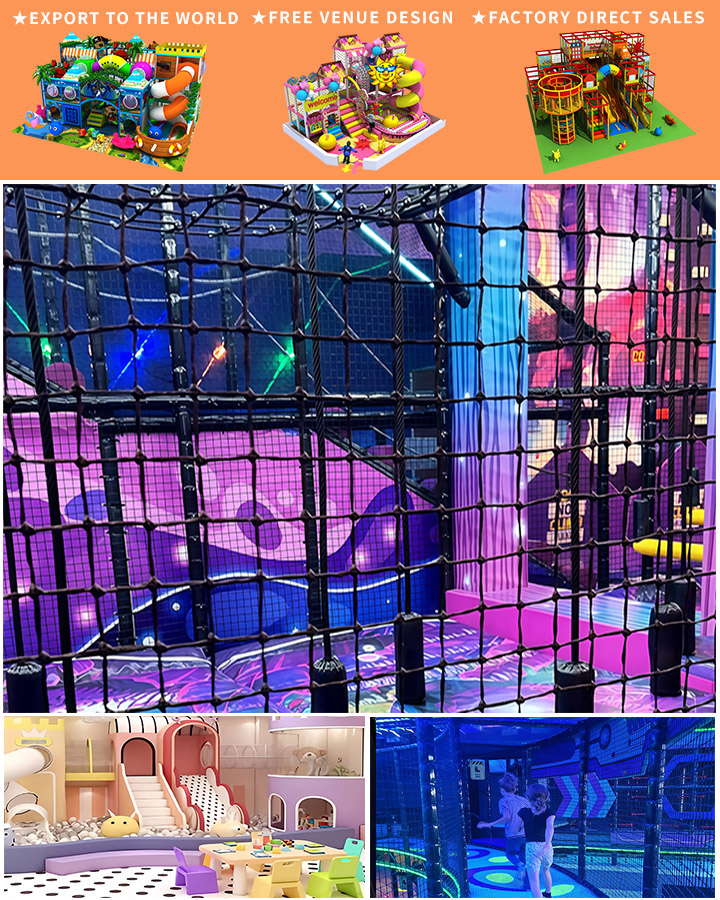 Wooden Indoor Playground: Softplay Equipment for Kids