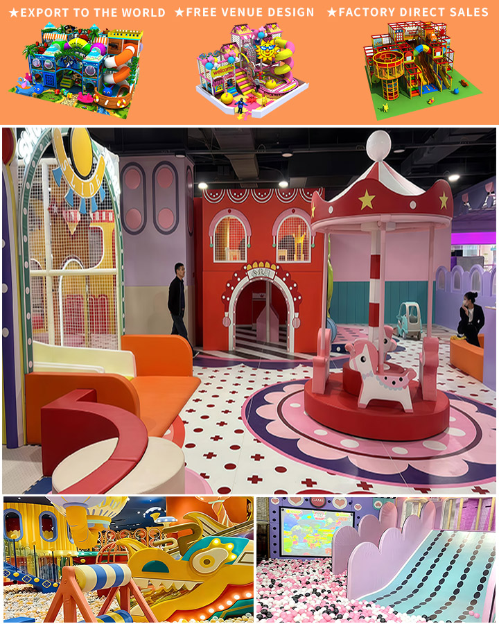 A World of Fun: Indoor Playground Equipment for Children and Kids