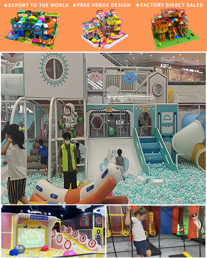 Professional Wholesaler of Amusement Park Equipment Soft Play Indoor Plastic Playground for Kids with Maze for Children