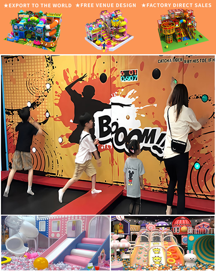 Morden Style Parcours Mini Playland: The Ideal Indoor Playground Equipment for Small Soft Kids