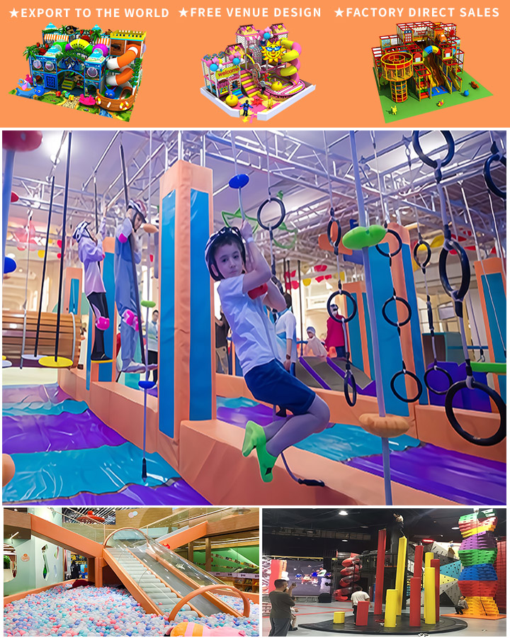 Exciting Soft Play Park Equipment for Indoor Children’s Toddlers Playground