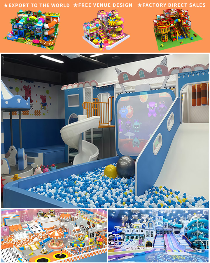 2023 New Custom Commercial Kids Party Climbing Crawling Set Soft Play Equipment With Mirror - Indoor Playground For Sale