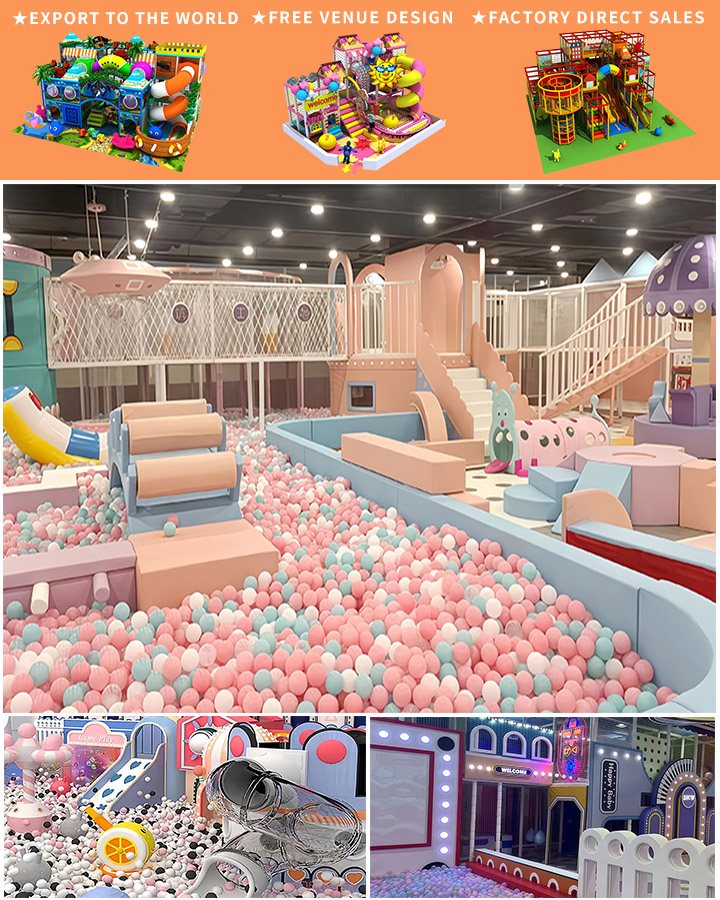 Environmentally Friendly, Safe, and Cost-Effective Indoor Playground Equipment for Commercial Use