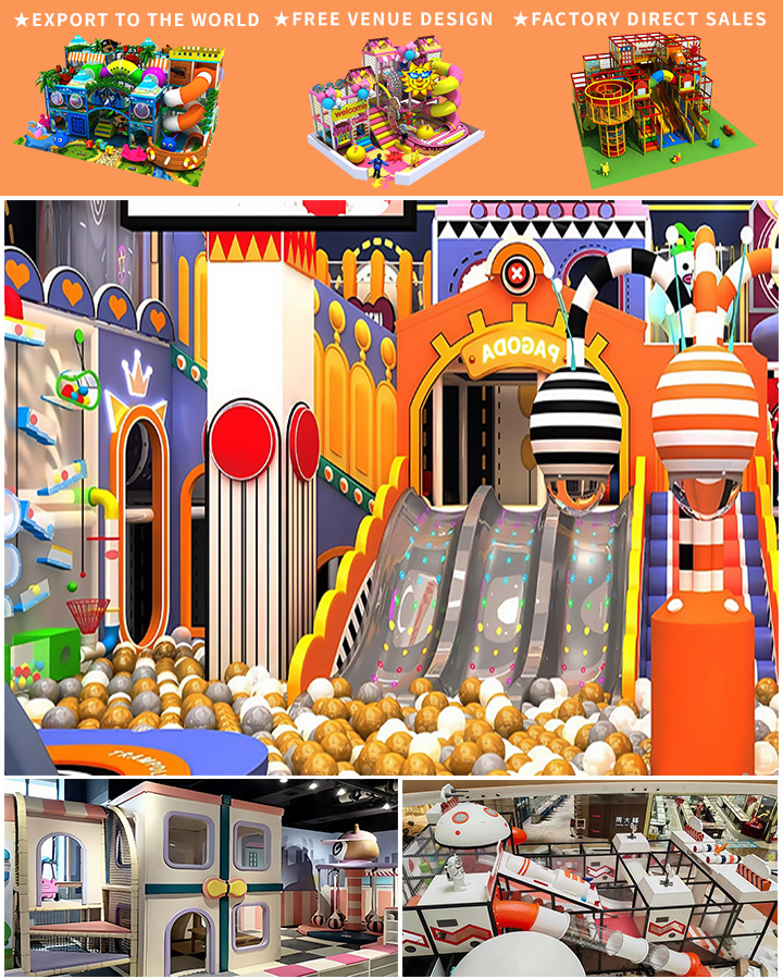 Xiair Wooden Montessori Kindergarten Indoor Outdoor Children Playground Equipment Slide Swing Game Playhouse For Kid Exercise