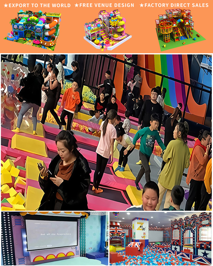 Hot Selling Custom Commercial Soft Play Equipment for Kids Space Theme Indoor Playground