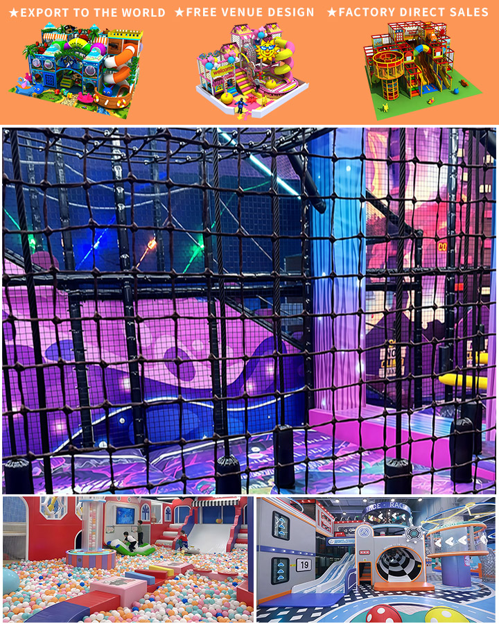 Low-Priced Plastic Commercial Outdoor Playground Equipment for Schools and Amusement Parks