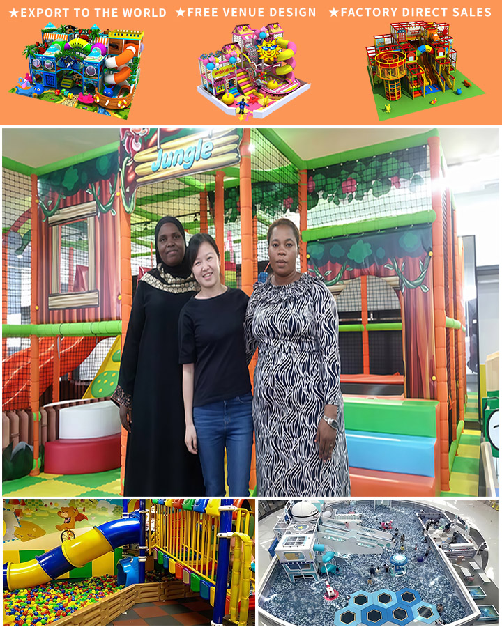Custom Kids Commercial Amusement Soft Equipment for Sale
