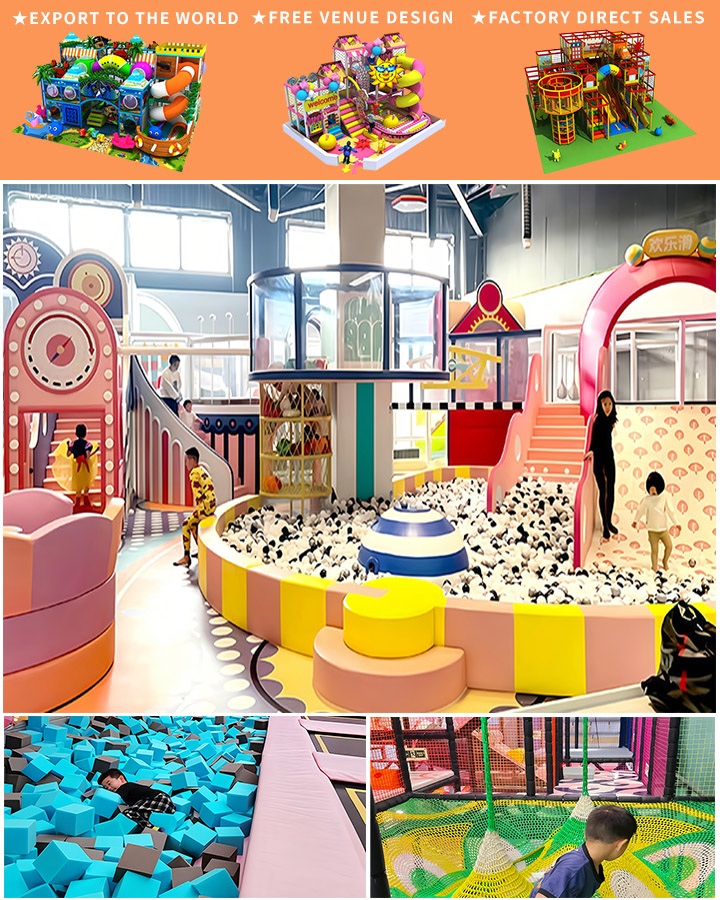 High-Quality Kids Play Area: New Design Soft Play Equipment