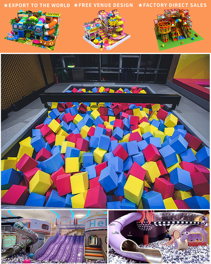 New Design Kids’ Colorful Indoor Playground Equipment for Sale - HP-A2024