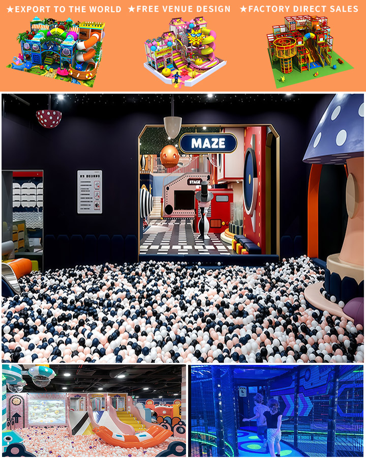 New Design Amusement Park: A Commercial Indoor Playground for Children