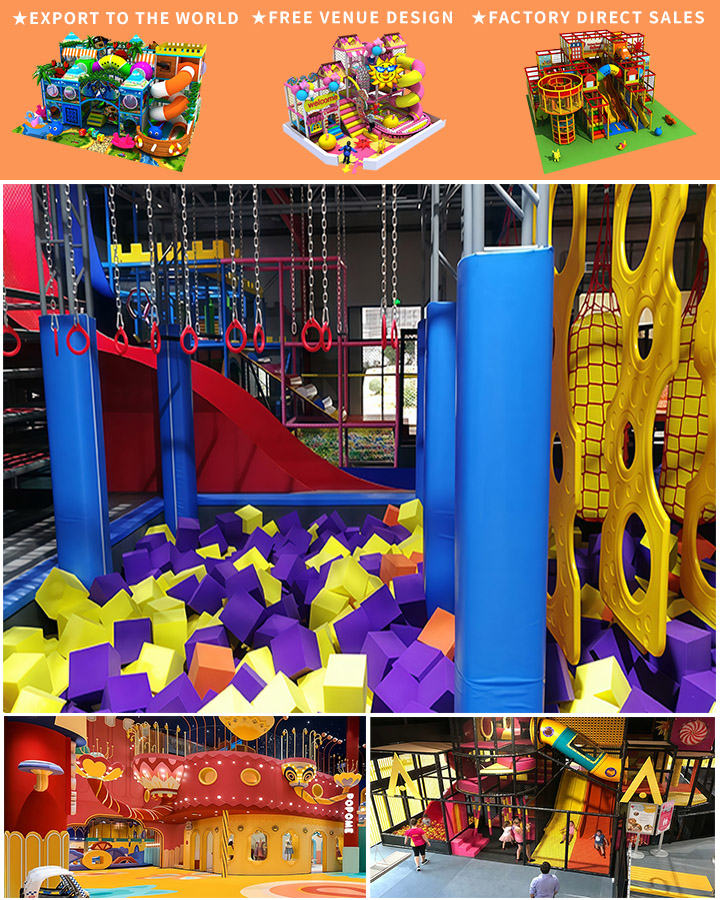 Happy Land Indoor Playground: Modular Fun for Kids