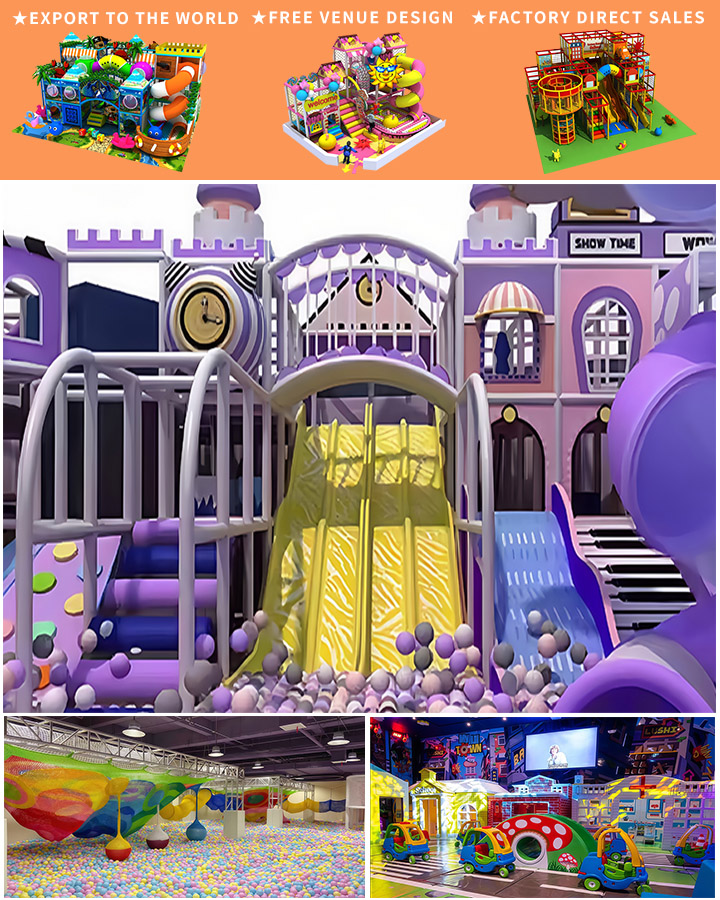 Theme Children Playground Equipment for Commercial Indoor Play Zones