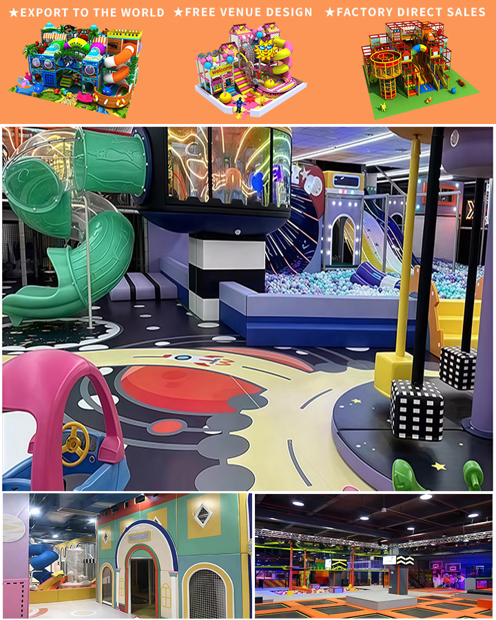 Amusement Park Indoor Soft Play Equipment and Indoor Playhouse For Kids