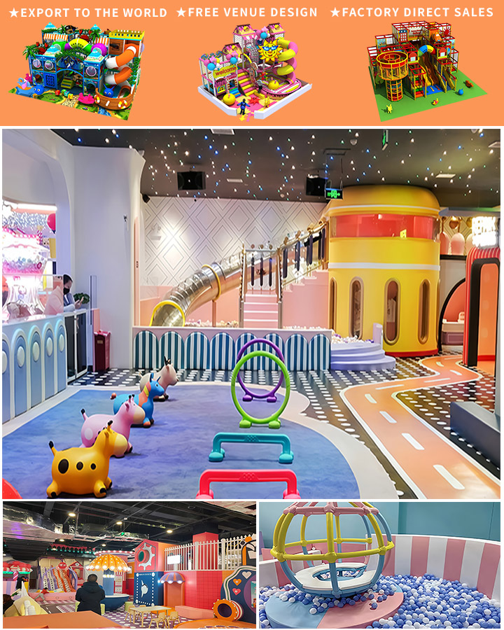 16X16 Feet Commercial Pink Indoor Soft Play Equipment Set - Perfect for Softplay Party Rental