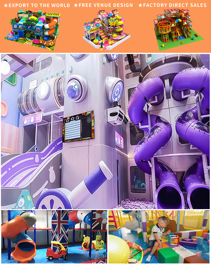 Ocean-Themed Soft Foam Indoor Playground Equipment for Adults