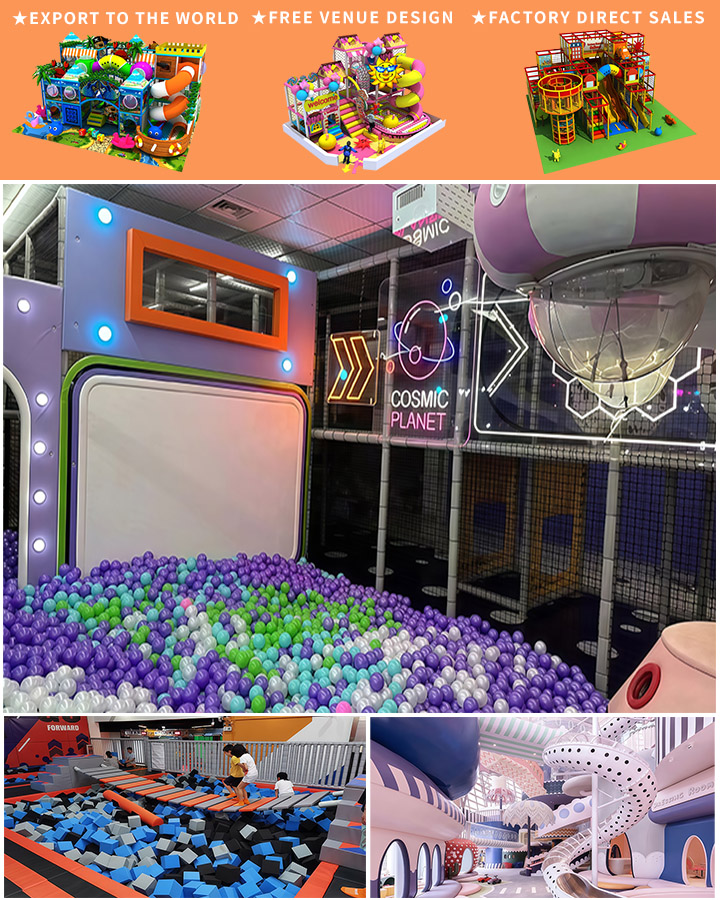 New Design Factory: Soft Play Equipment for Mall Children’s Indoor Playground