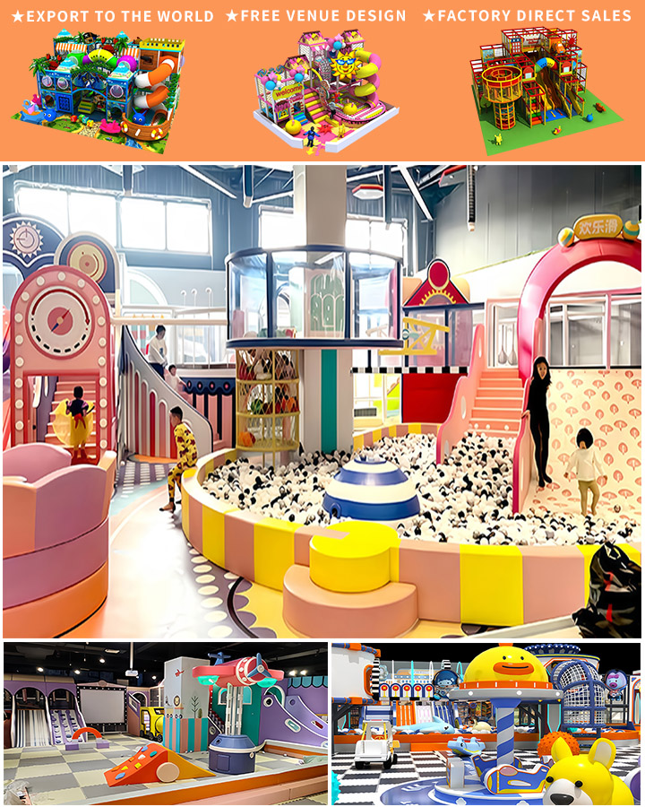 Indoor Playground Fun: A Combination of Slide, Swing Set, and Playhouse for Kids