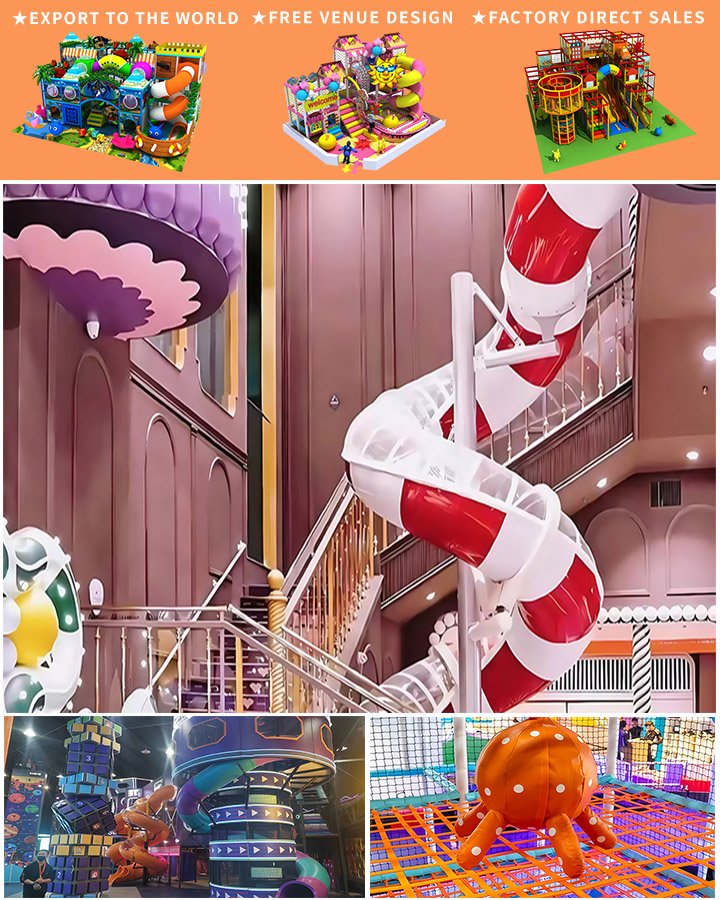 Exploring the Ideal Indoor Playground for Kids: White and Gray Soft Play Equipment