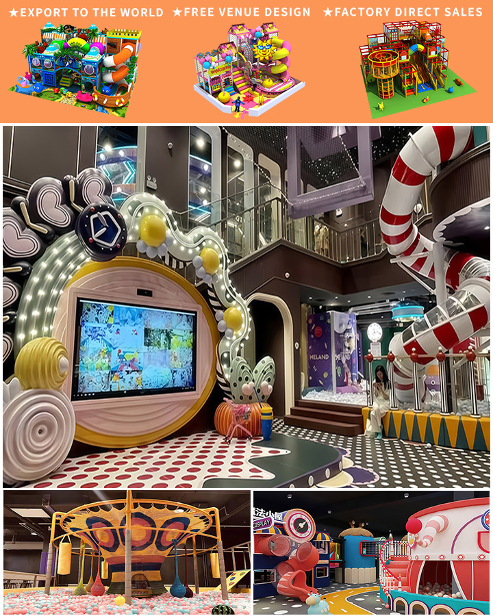 Large Custom Kids’ Playground Indoor Room - Commercial Indoor Play Equipment for Sale