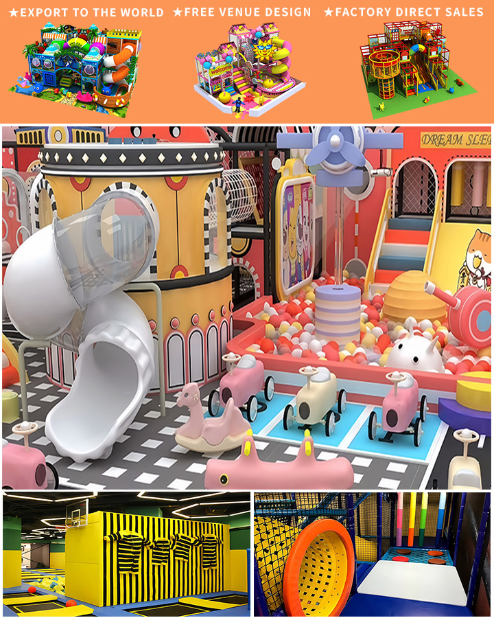 Factory Direct: Transform Your Indoor Playground with a Naughty Castle Amusement Park
