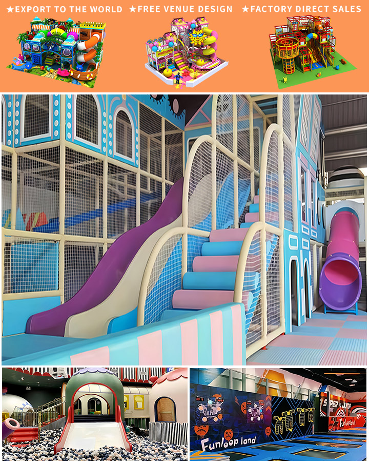 Hot Selling CE & GS Approved Indoor Playground Equipment at Factory Prices