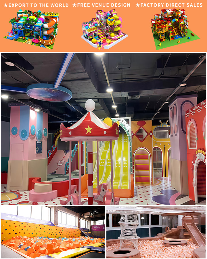 Small Children Indoor Playground Game Equipment for Sale: Explore Exciting Slides with Ball Pools