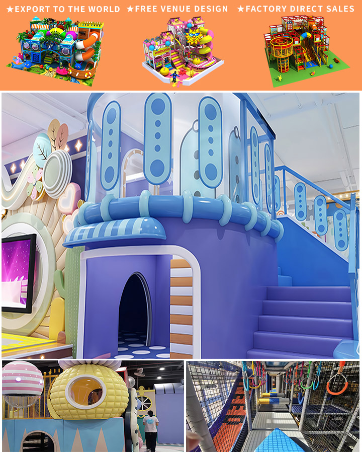 TUV Proof Indoor Playground Equipment For Kids