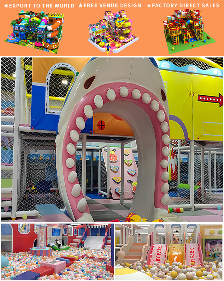 Cheap Commercial Park Kids Slides Indoor Playground Equipment With Customized Theme