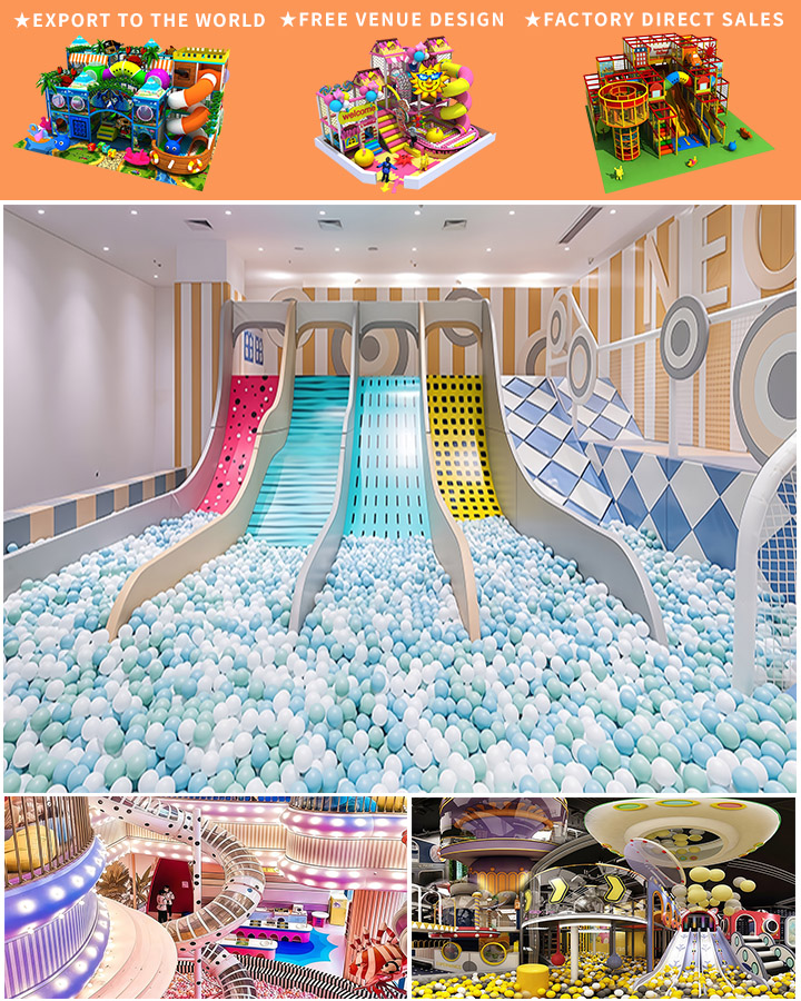 Eco-friendly Commercial Kids Indoor Playground Equipment with Soft Play